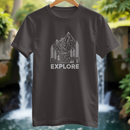 Minimalistic Explore T-Shirt - Trailblaze Shirts