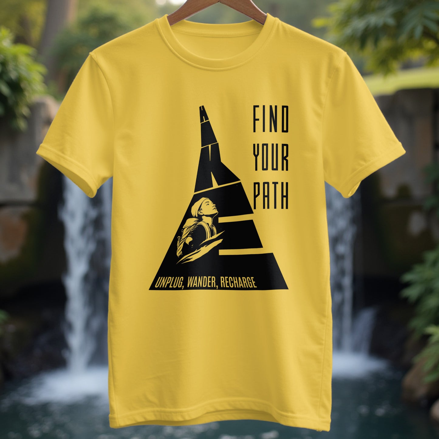 Unplug Wander Recharge T-shirt - Trailblaze Shirts