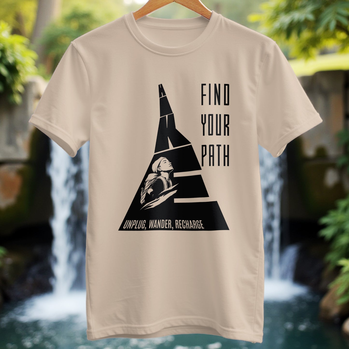 Unplug Wander Recharge T-shirt - Trailblaze Shirts