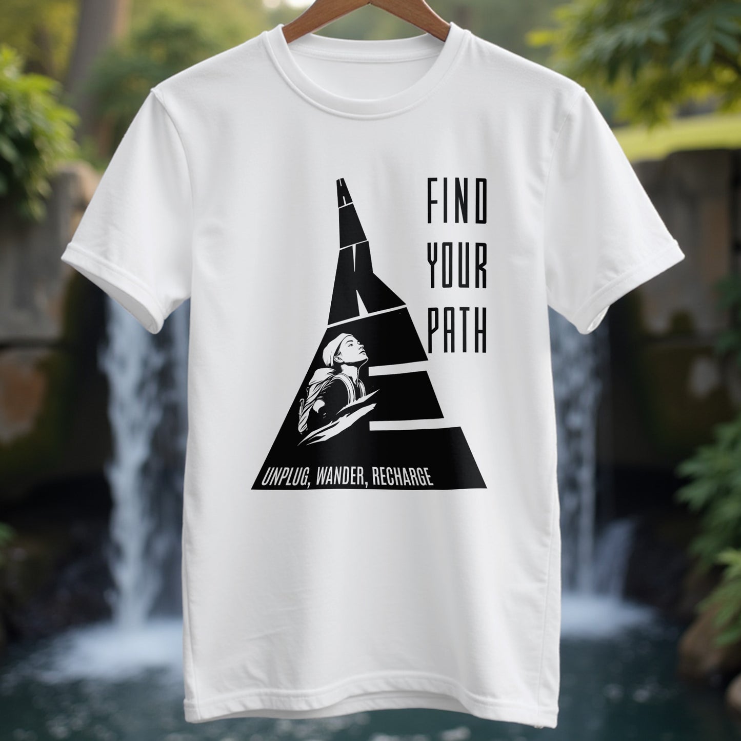 Unplug Wander Recharge T-shirt - Trailblaze Shirts