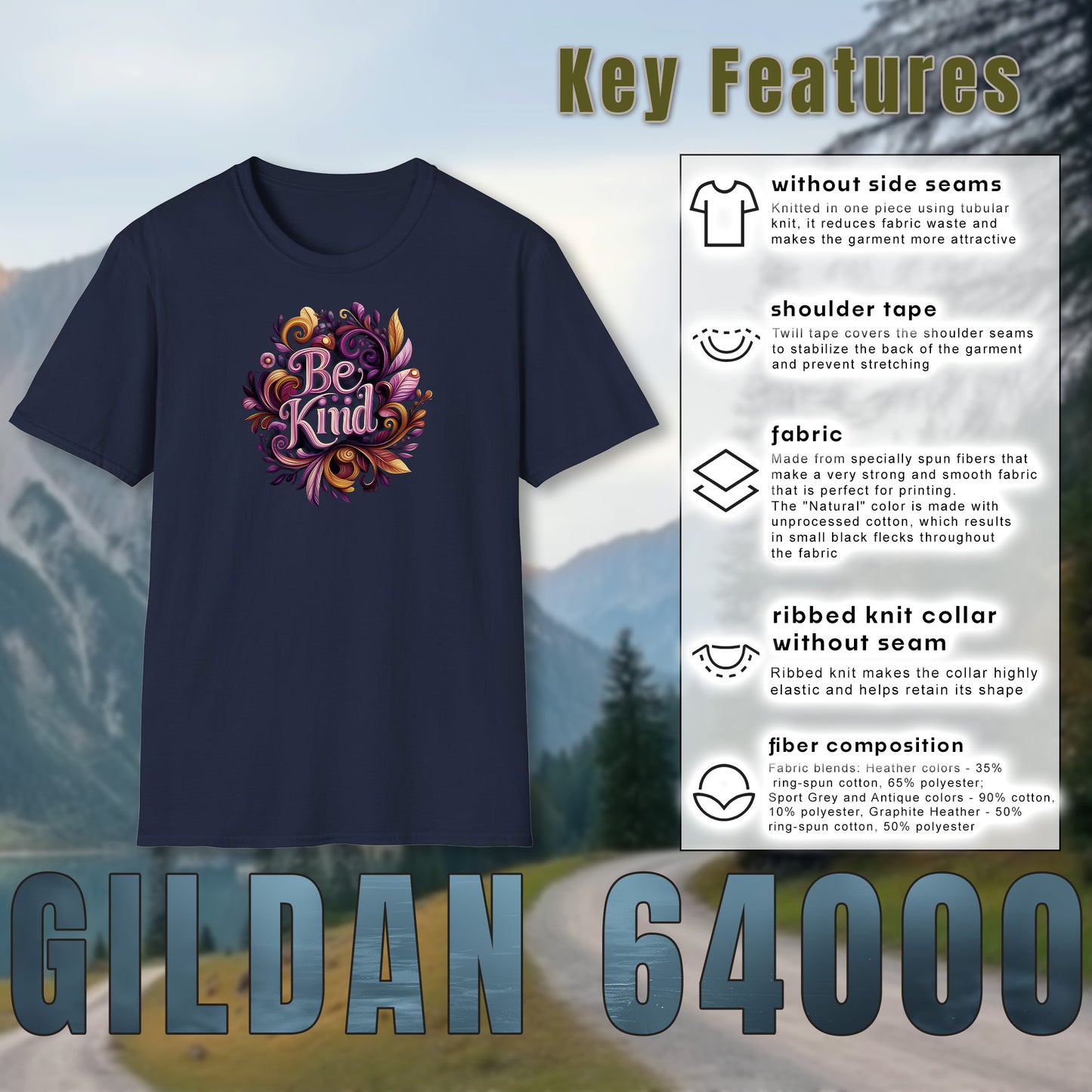Be Kind T-Shirt - Trailblaze Shirts