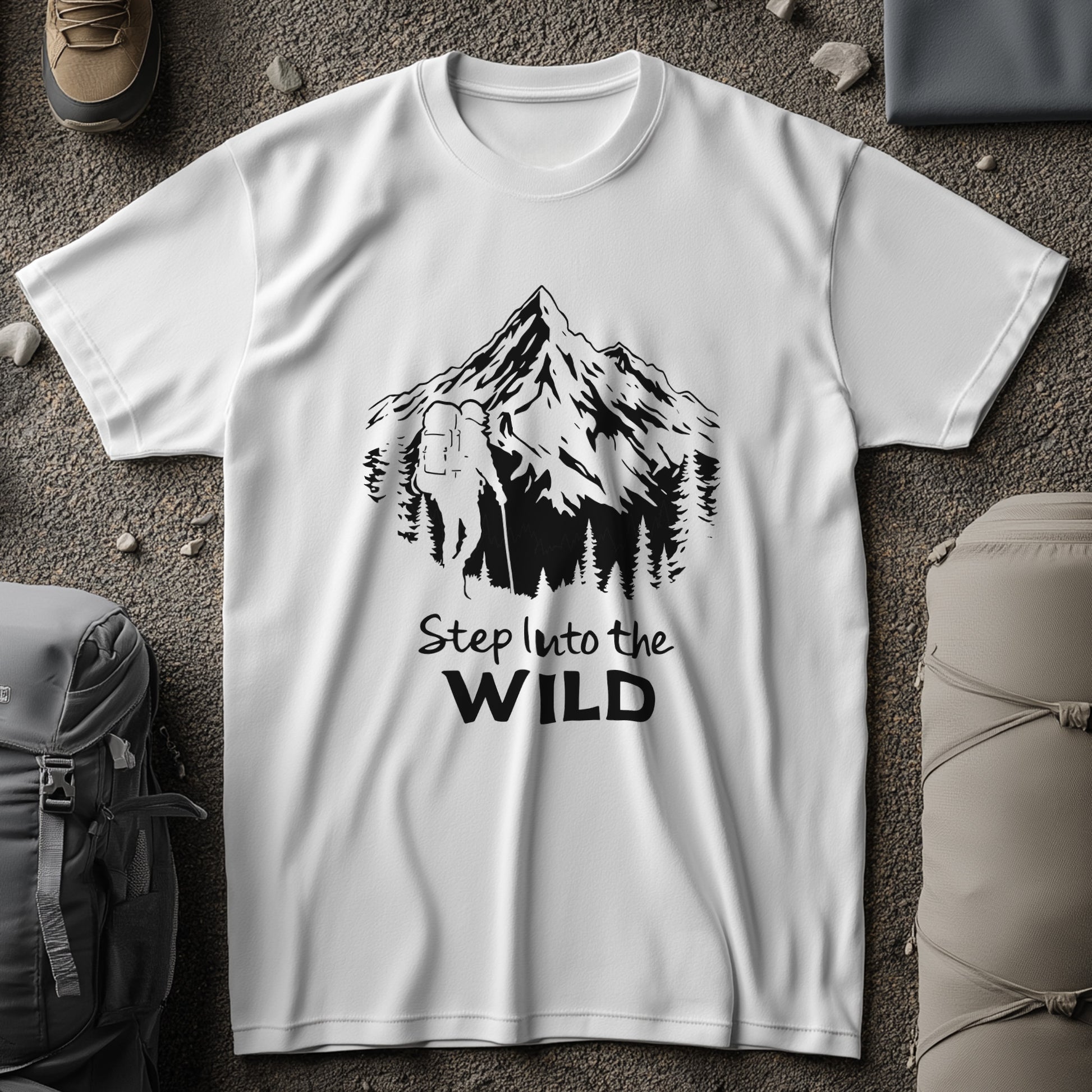 Step Into The Wild T-shirt - Trailblaze Shirts