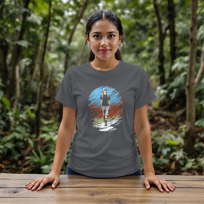 Glitch Style Hiker T-Shirt - Trailblaze Shirts