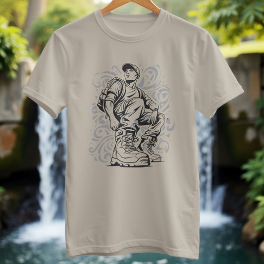 Graffiti Hiker T-Shirt - Trailblaze Shirts