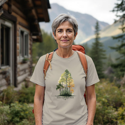 Create Green Pause T-Shirt - Trailblaze Shirts