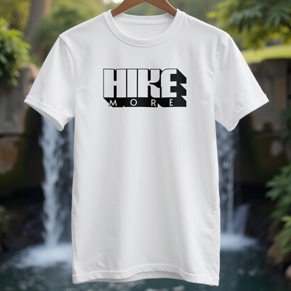 Hike More Modern Typography T-shirt - Trailblaze Shirts