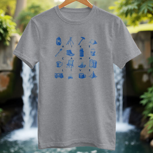 Hike Camp Live T-shirt - Trailblaze Shirts
