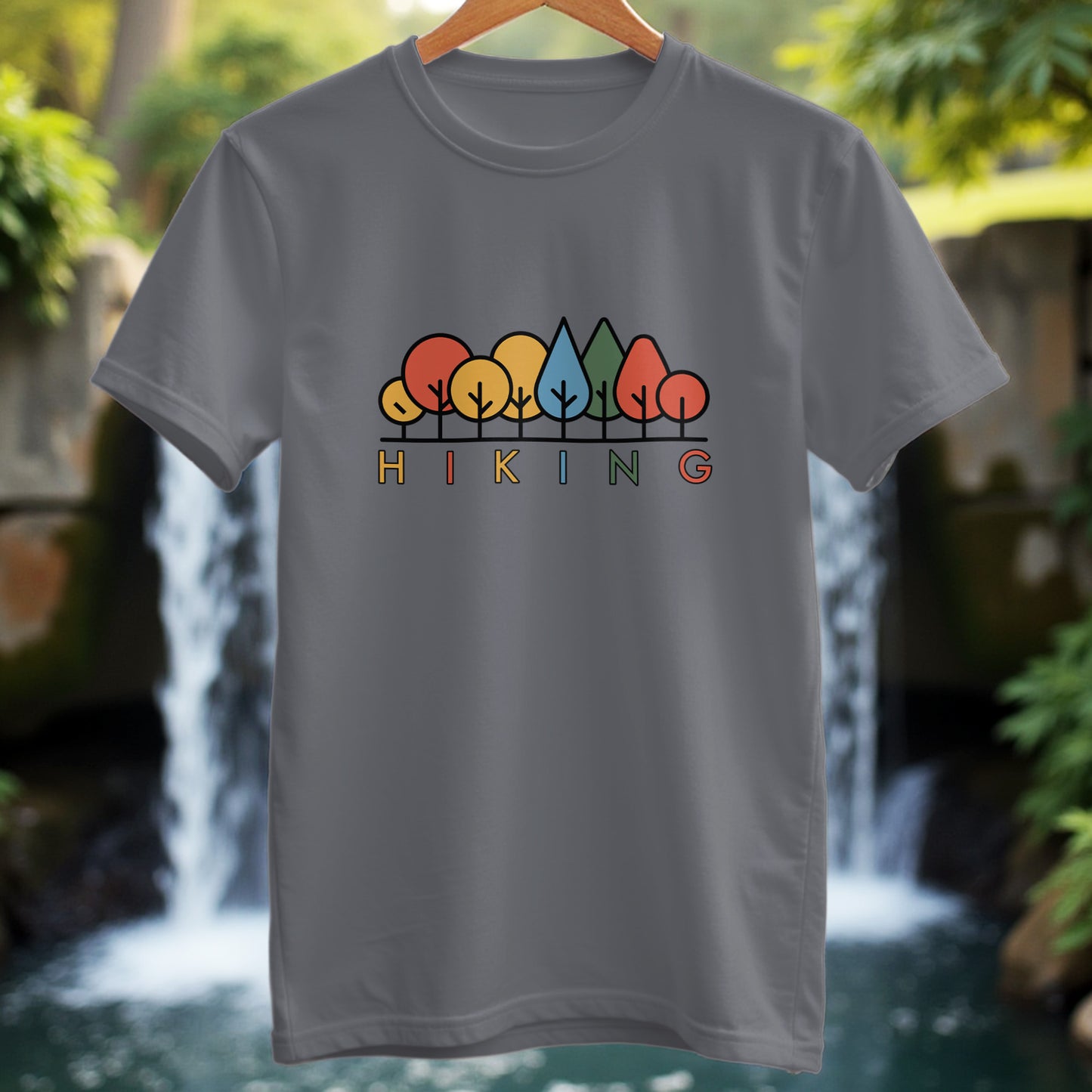 Hiking Trees Graphic T-Shirt - Trailblaze Shirts