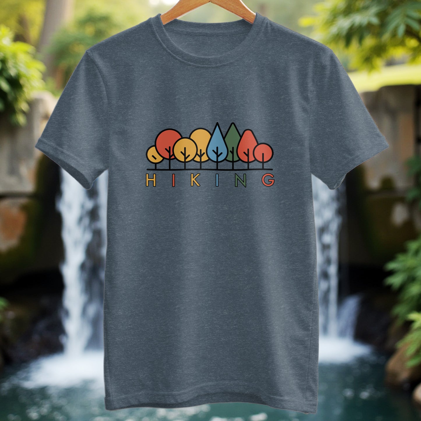 Hiking Trees Graphic T-Shirt - Trailblaze Shirts