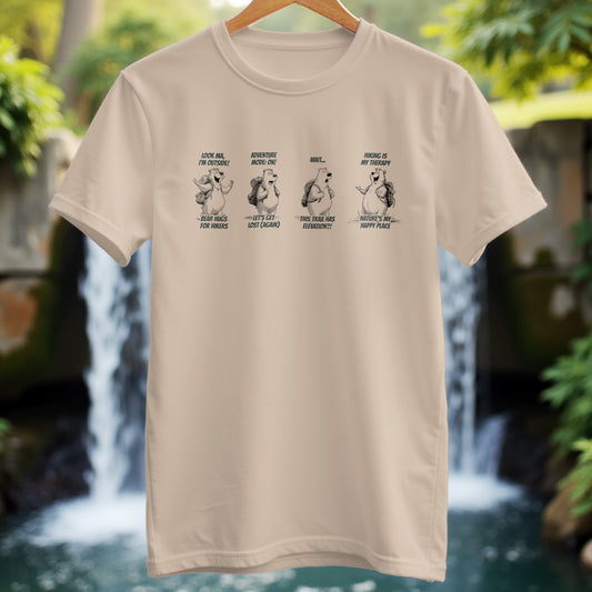 Hiking Bear T-shirt - Trailblaze Shirts
