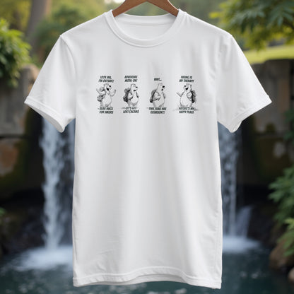 Hiking Bear T-shirt - Trailblaze Shirts