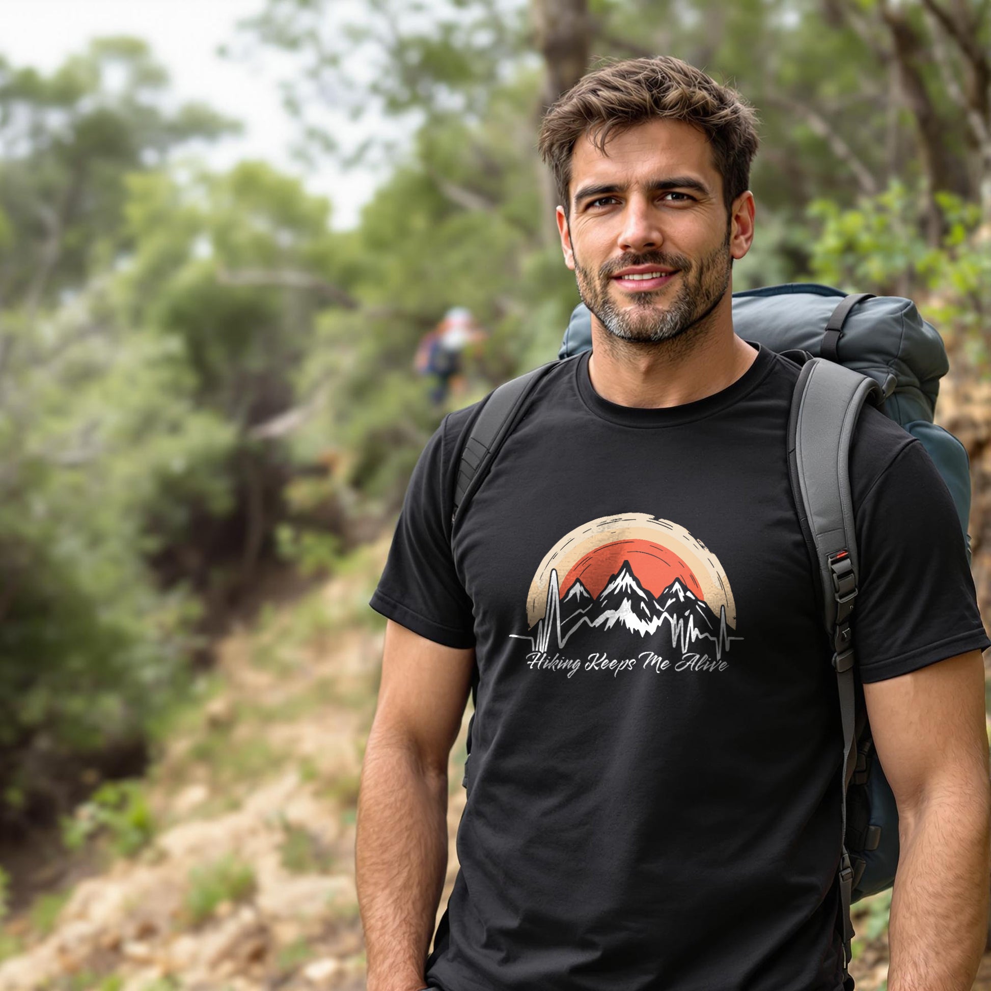 Hiking Keeps Me Alive T-Shirt - Trailblaze Shirts