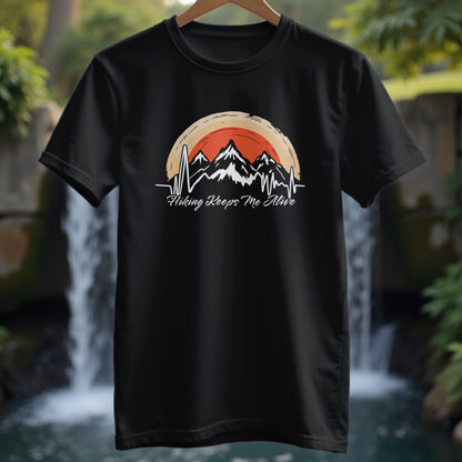 Hiking Keeps Me Alive T-Shirt - Trailblaze Shirts