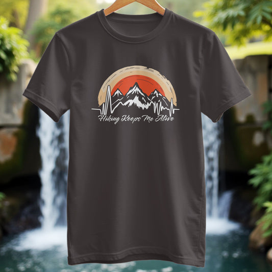 Hiking Keeps Me Alive T-Shirt - Trailblaze Shirts