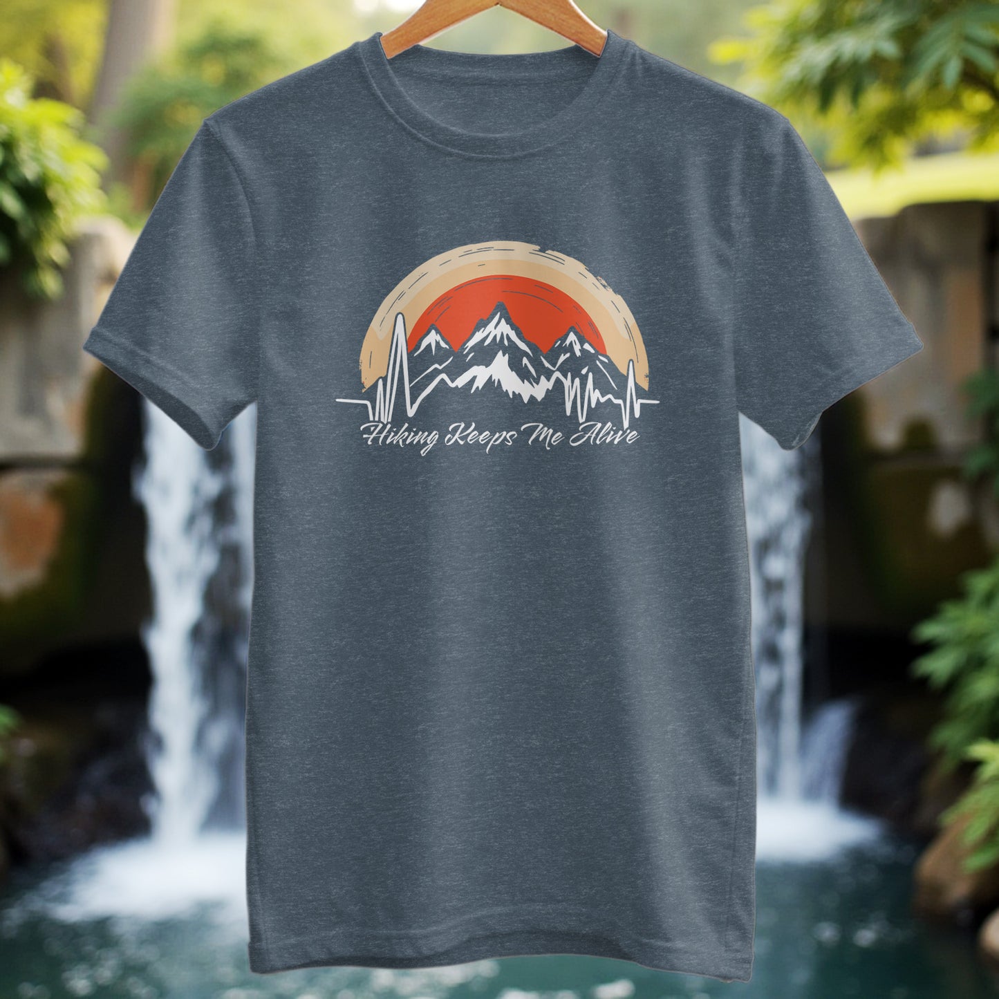 Hiking Keeps Me Alive T-Shirt - Trailblaze Shirts