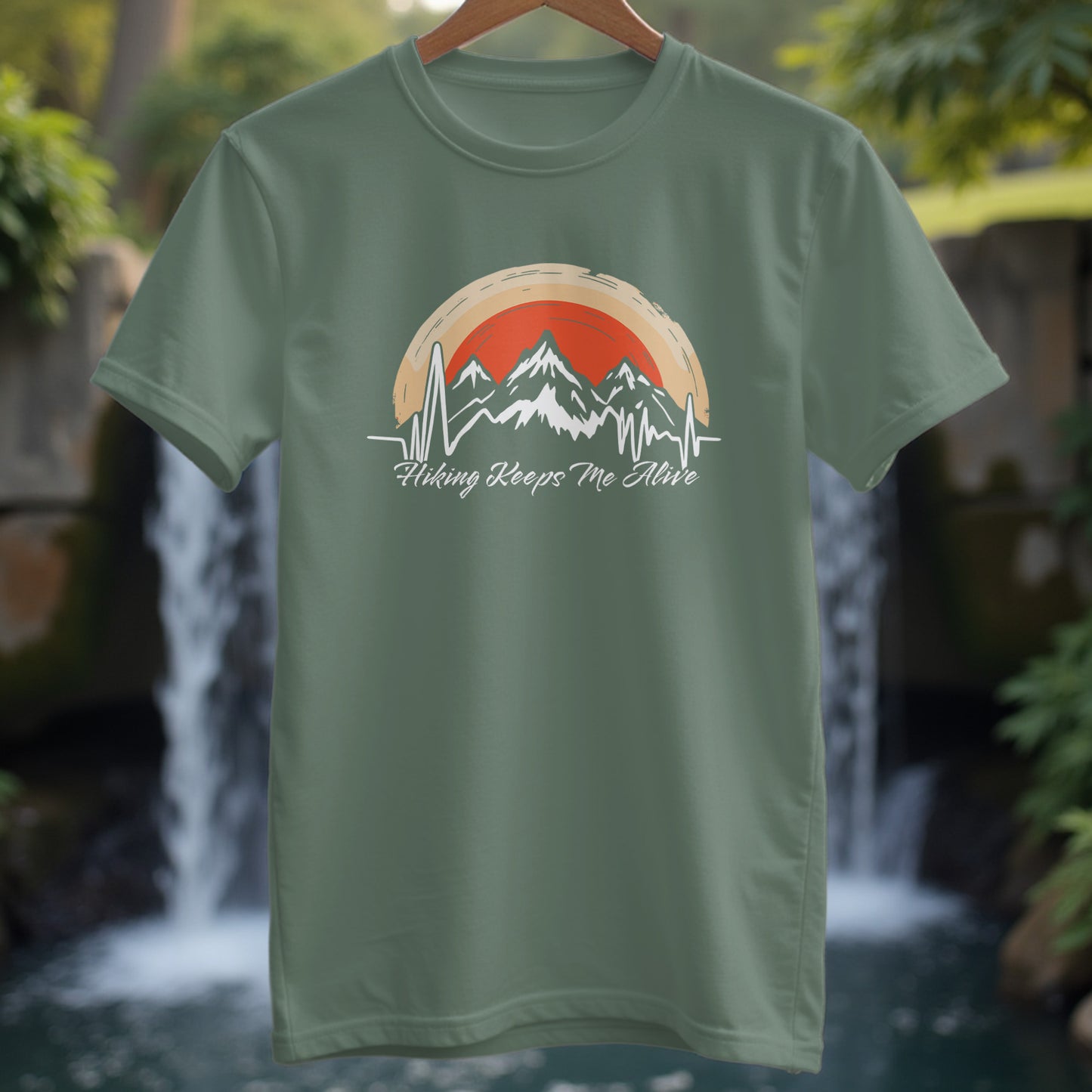 Hiking Keeps Me Alive T-Shirt - Trailblaze Shirts