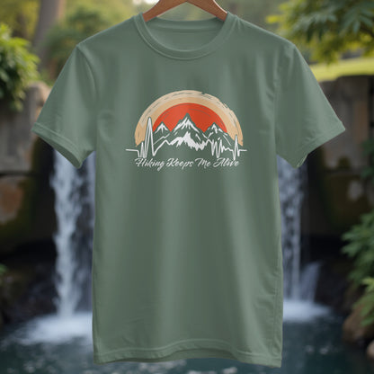 Hiking Keeps Me Alive T-Shirt - Trailblaze Shirts