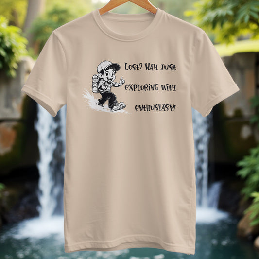 Explore With Enthusiasm T-shirt - Trailblaze Shirts