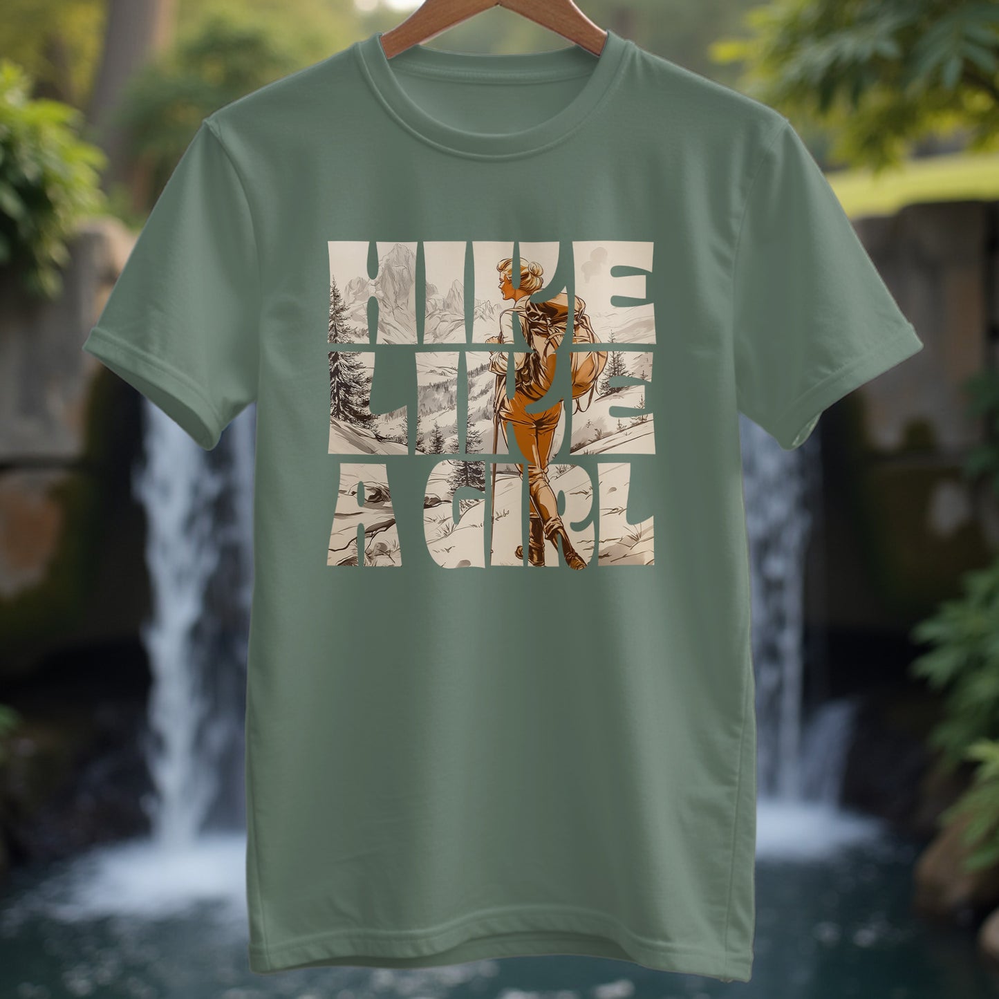 Hike Like a Girl T-Shirt - Trailblaze Shirts