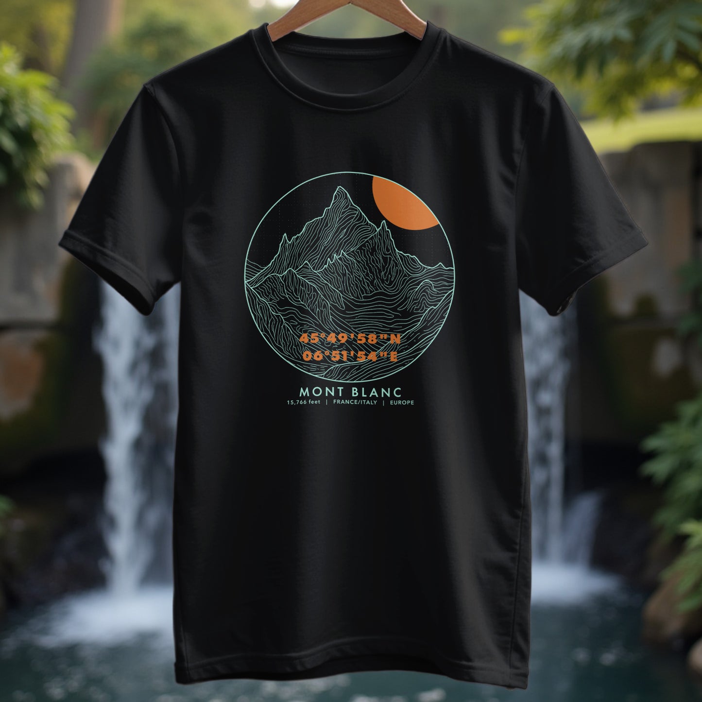 Mont Blanc Circle T-Shirt - Trailblaze Shirts