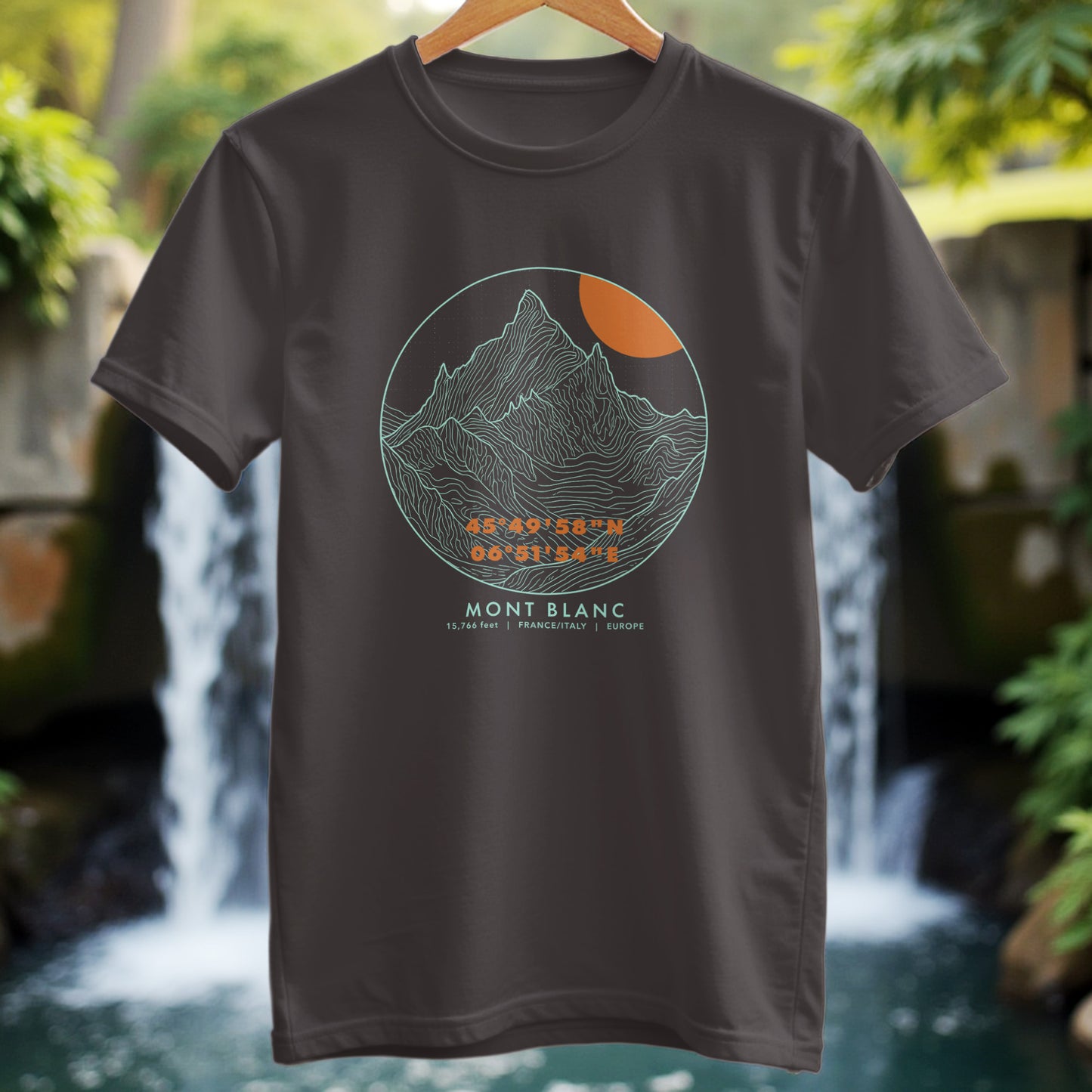 Mont Blanc Circle T-Shirt - Trailblaze Shirts