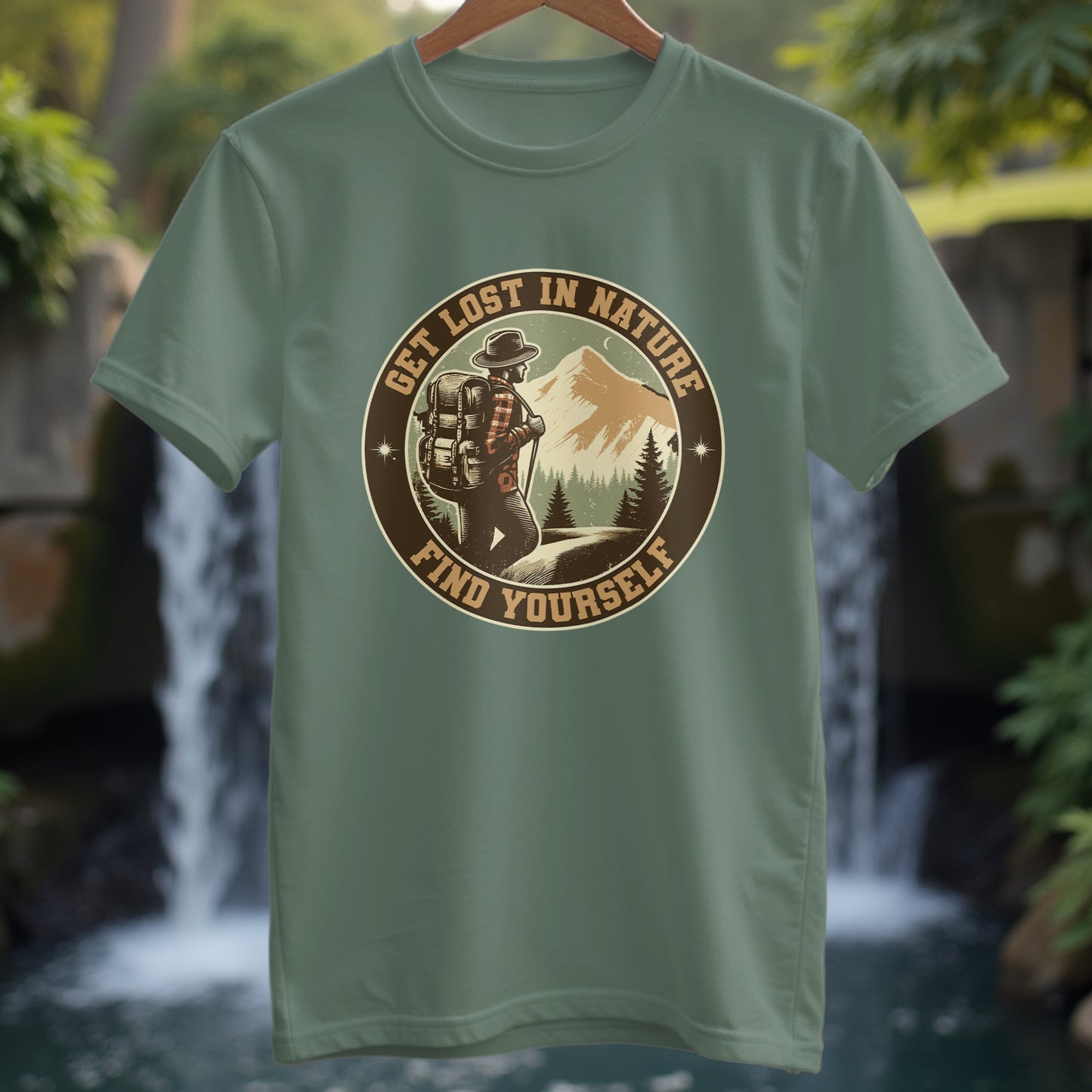 Get Lost in Nature T-Shirt - Trailblaze Shirts