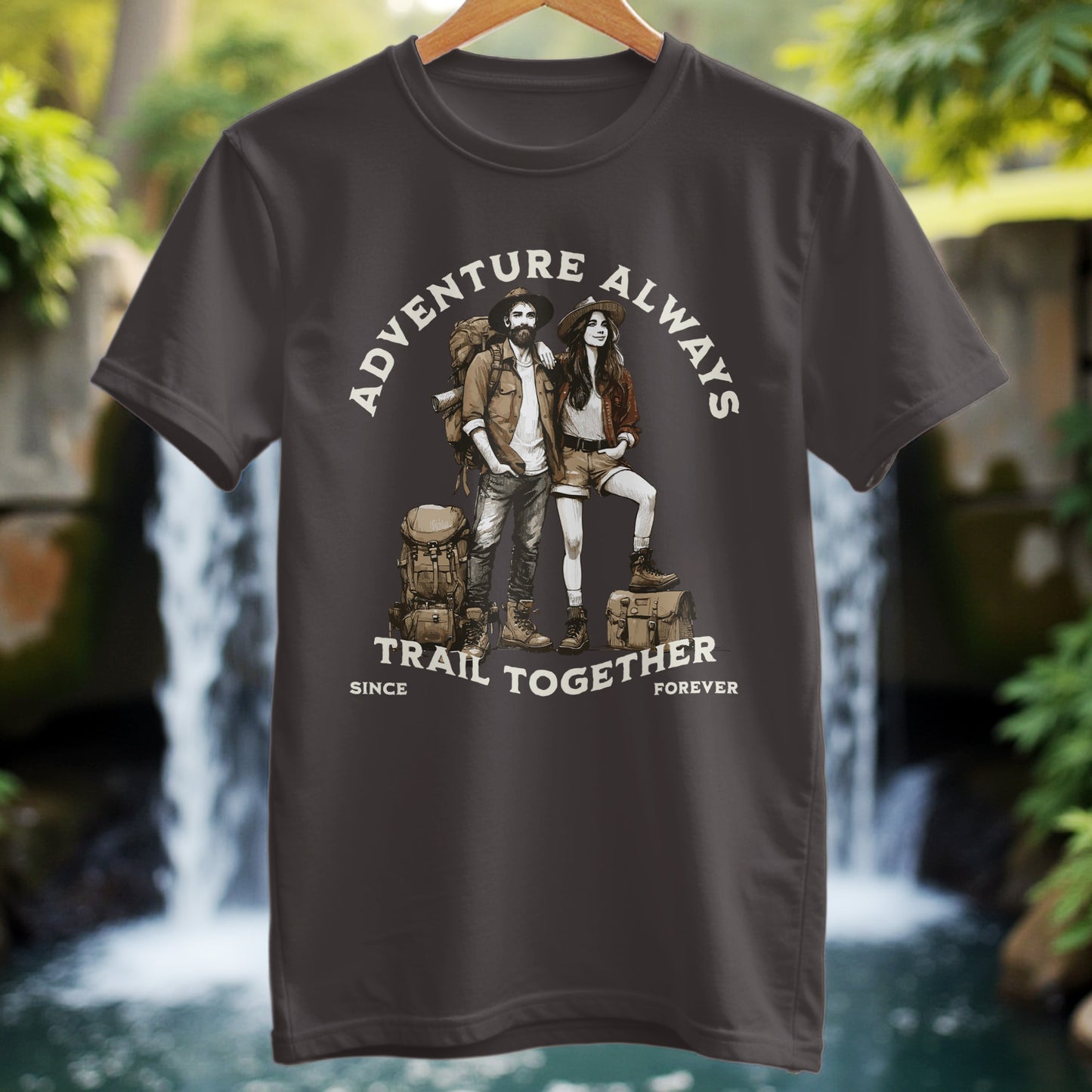 Adventure Couples T-Shirt - Trailblaze Shirts