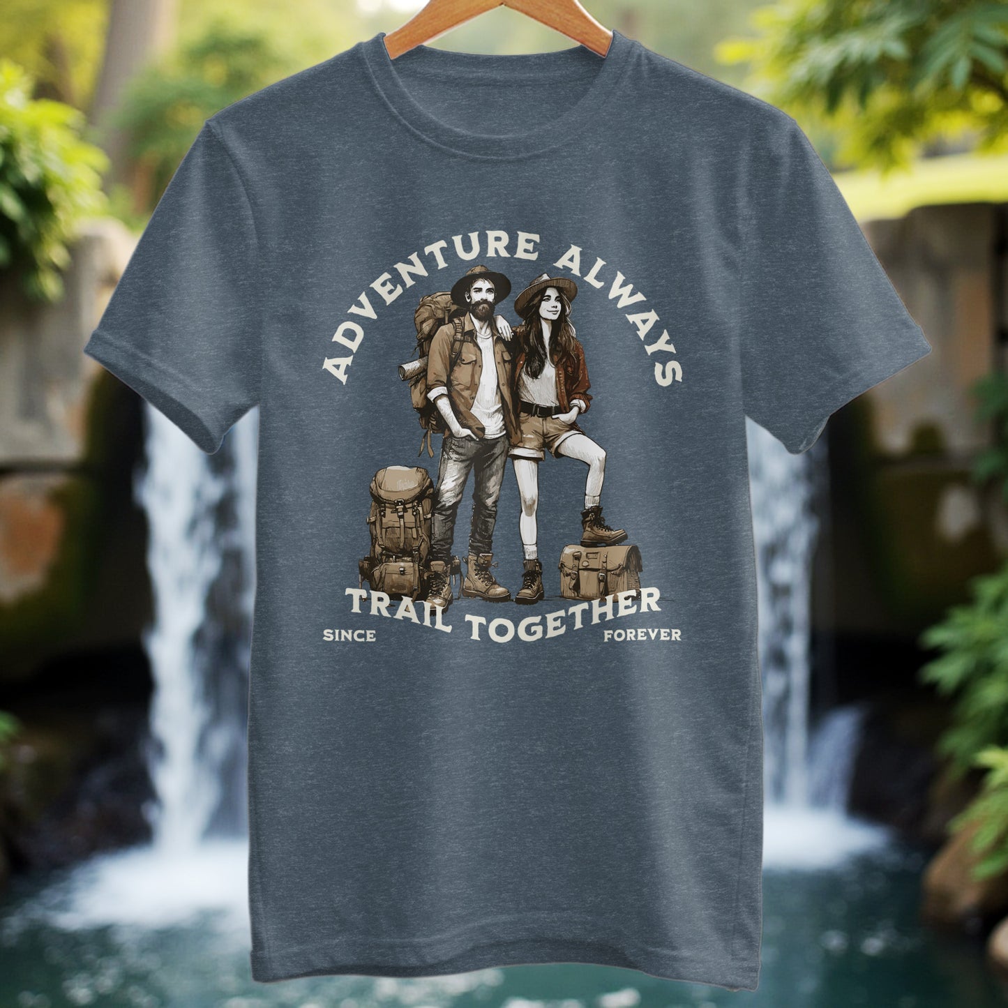 Adventure Couples T-Shirt - Trailblaze Shirts