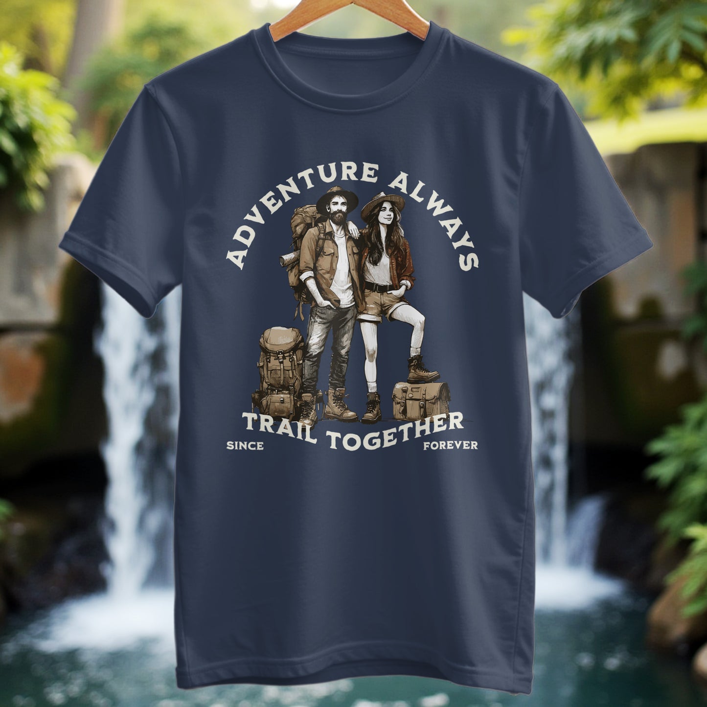 Adventure Couples T-Shirt - Trailblaze Shirts