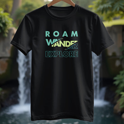 Roam Wander Explore T-shirt - Trailblaze Shirts
