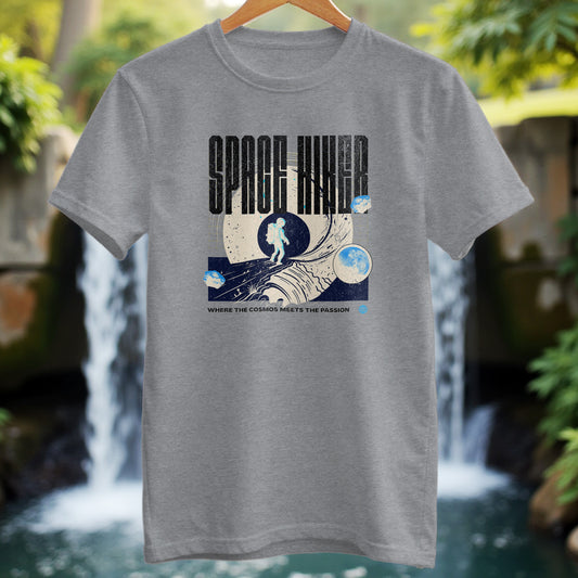 Space Hiker Abstract T-shirt - Trailblaze Shirts