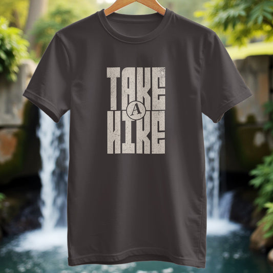 Take A Hike Modern Typography T-shirt - Trailblaze Shirts