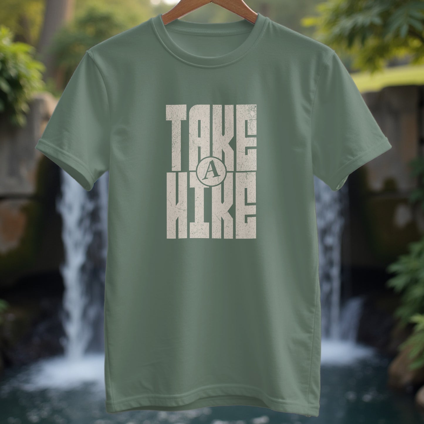 Take A Hike Modern Typography T-shirt - Trailblaze Shirts