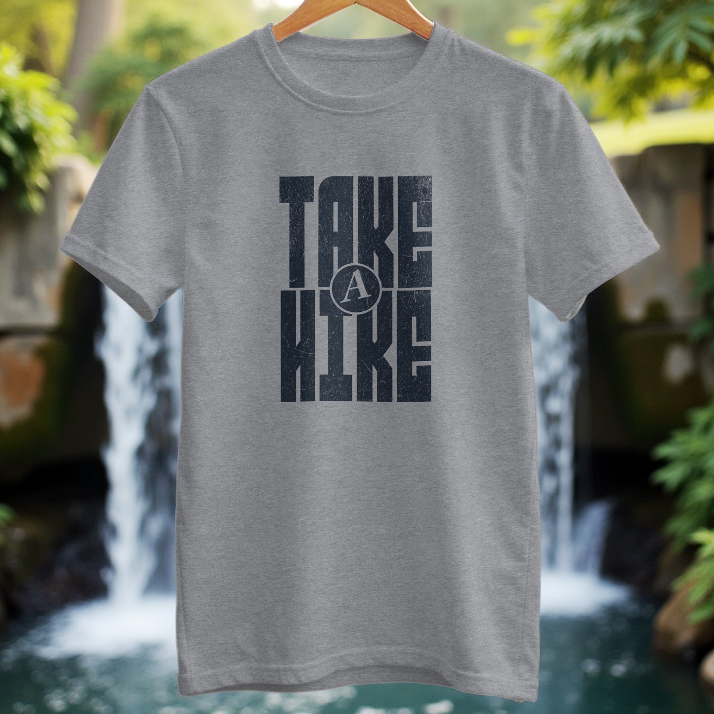 Take A Hike Modern Typography T-shirt - Trailblaze Shirts