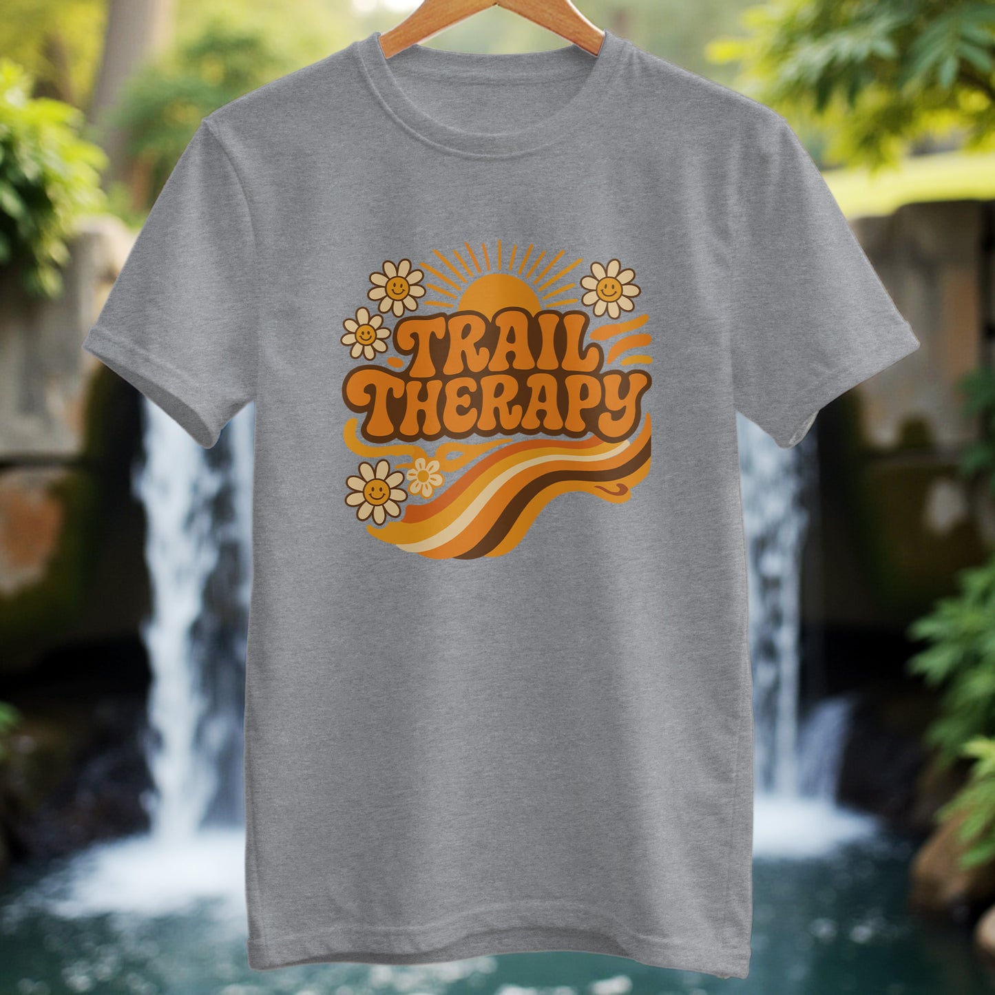 Trail Therapy Retro T-Shirt - Trailblaze Shirts