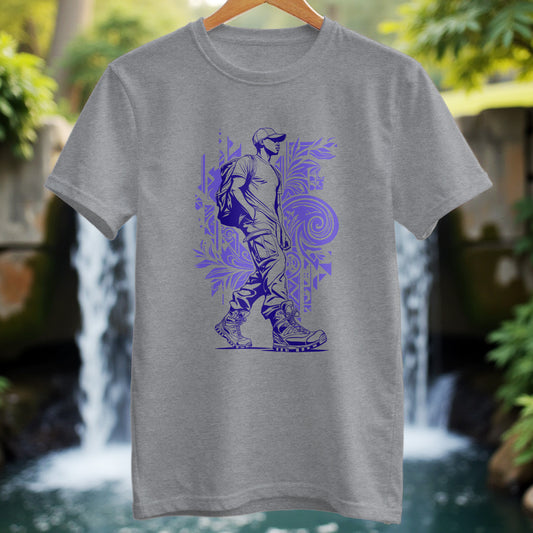 Walking Graffiti Hiker T-Shirt - Trailblaze Shirts